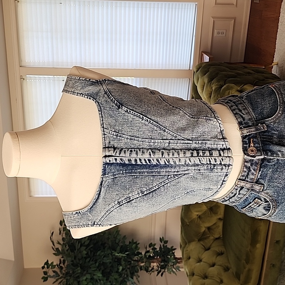 Blashe denim corset